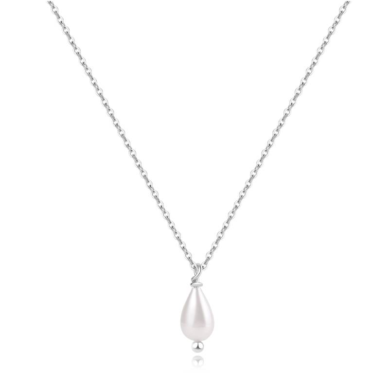 Teardrop Pearl Pendant Necklace