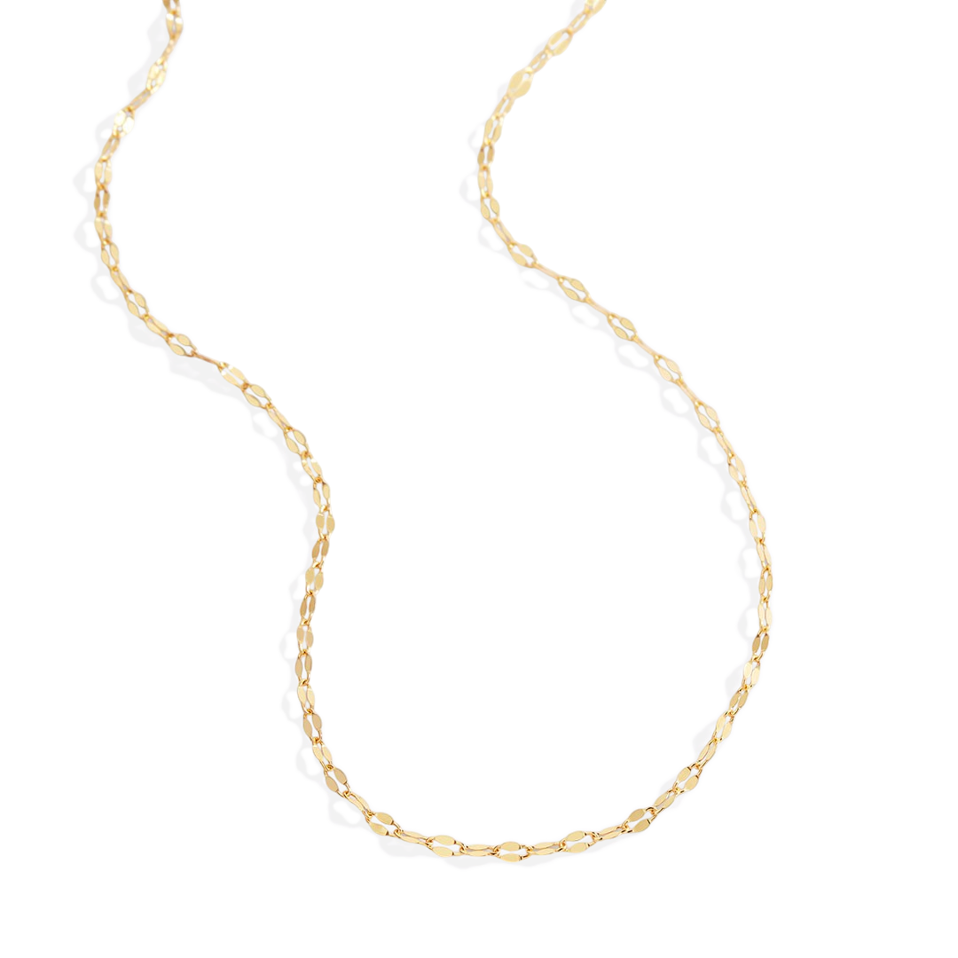 Delicate Oval Link Necklace