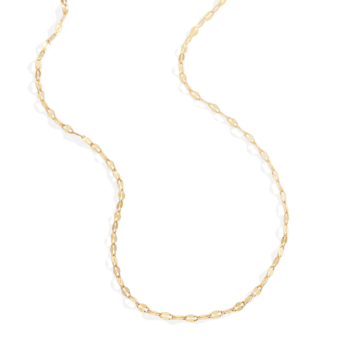 Delicate Oval Link Necklace