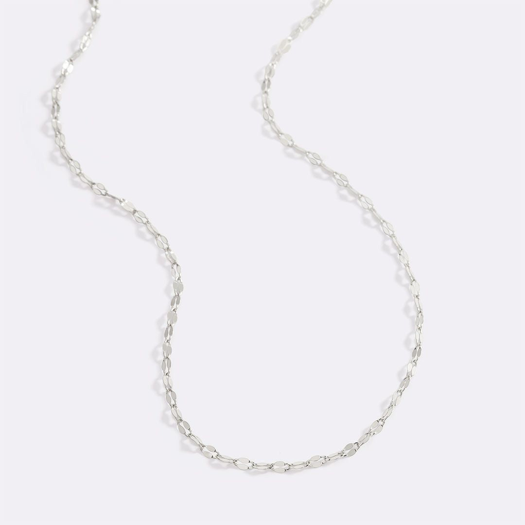 Delicate Oval Link Necklace