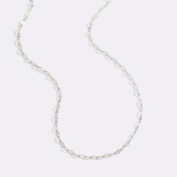 Delicate Oval Link Necklace