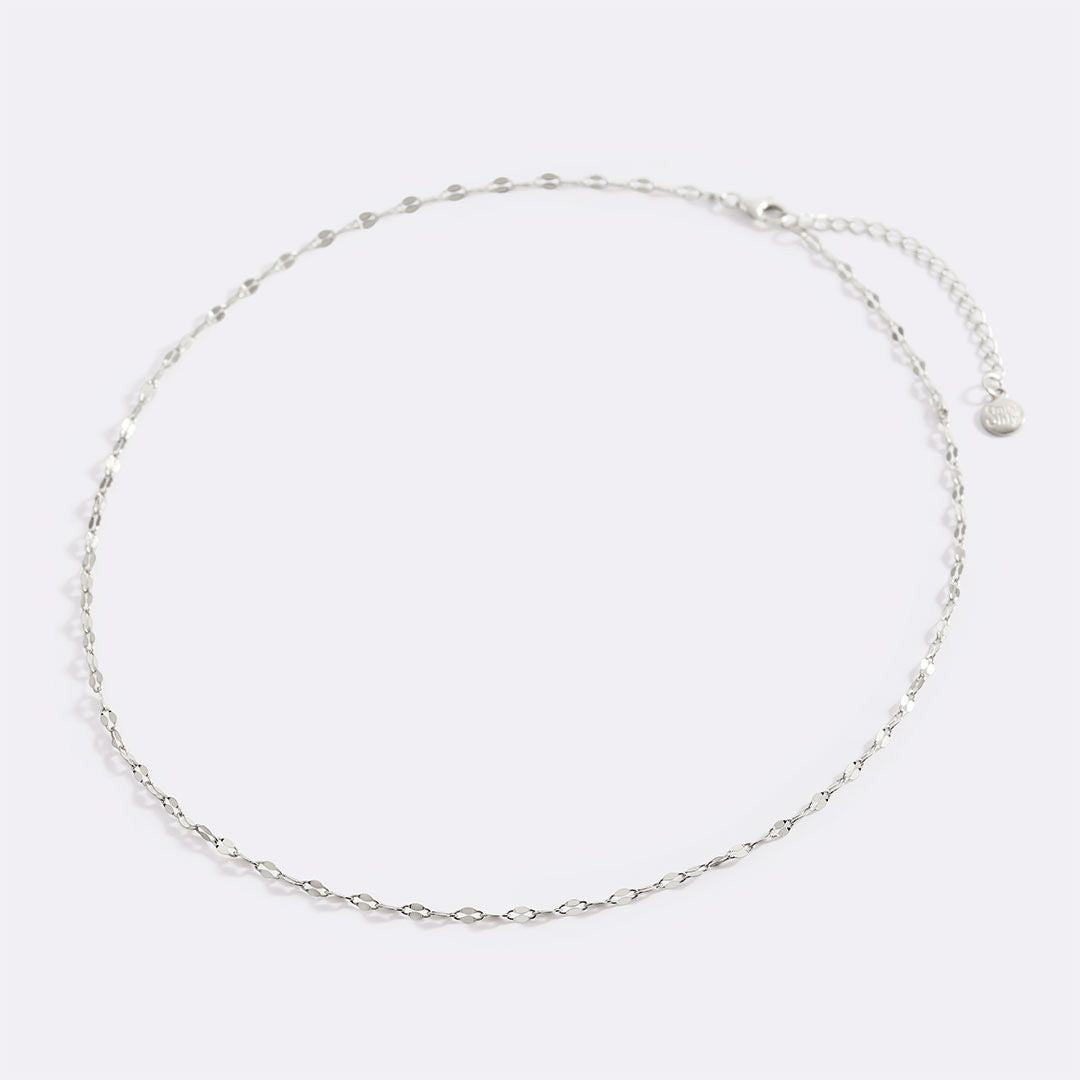 Delicate Oval Link Necklace