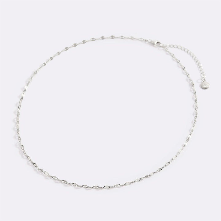 Delicate Oval Link Necklace