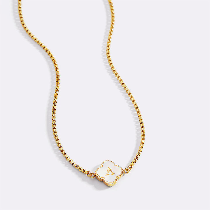 Clover Custom Name Necklace