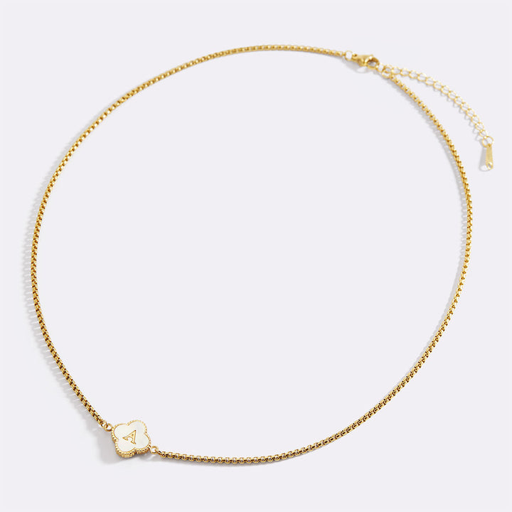 Clover Custom Name Necklace