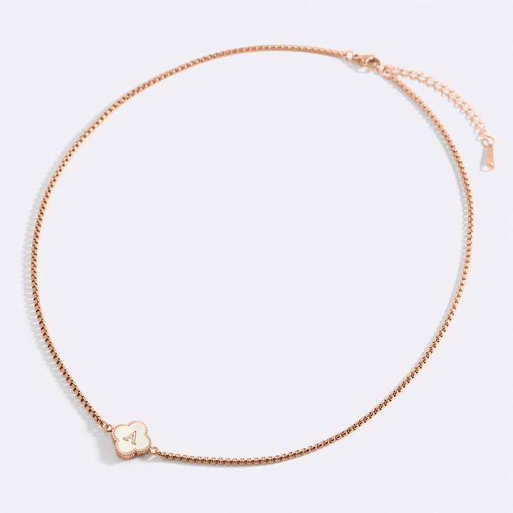 Clover Custom Name Necklace
