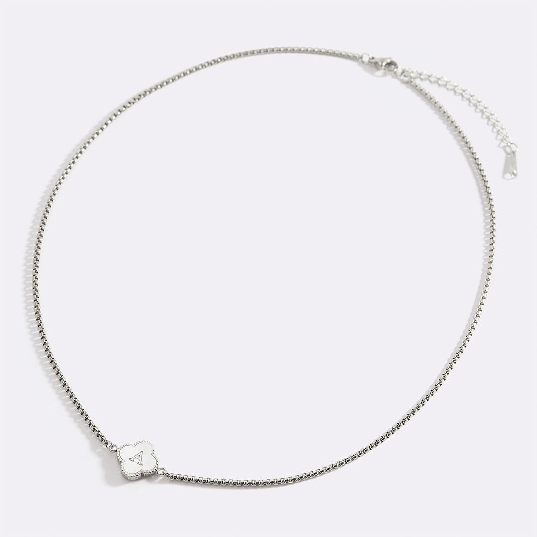 Clover Custom Name Necklace