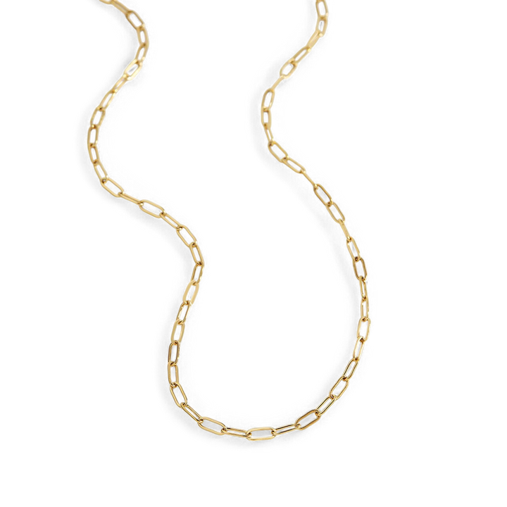 Slim Paperclip Chain Necklace