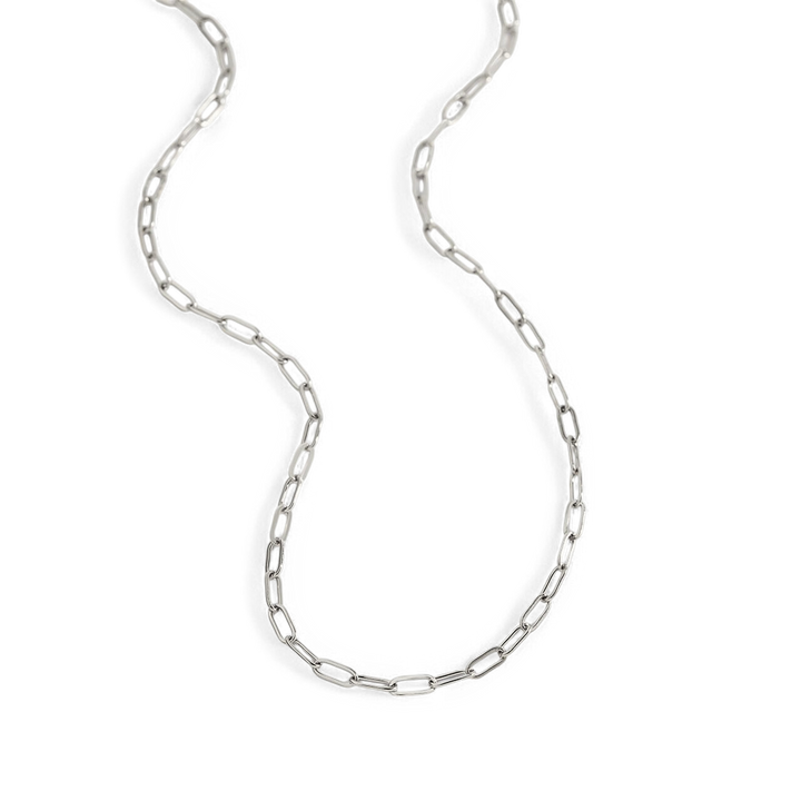 Slim Paperclip Chain Necklace