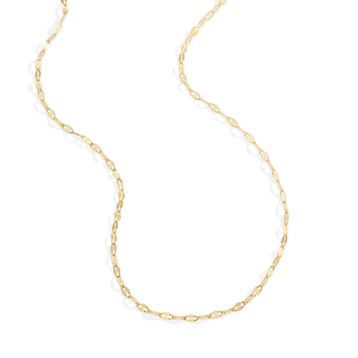 Delicate Oval Link Necklace