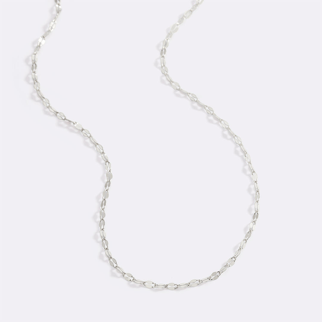 Delicate Oval Link Necklace