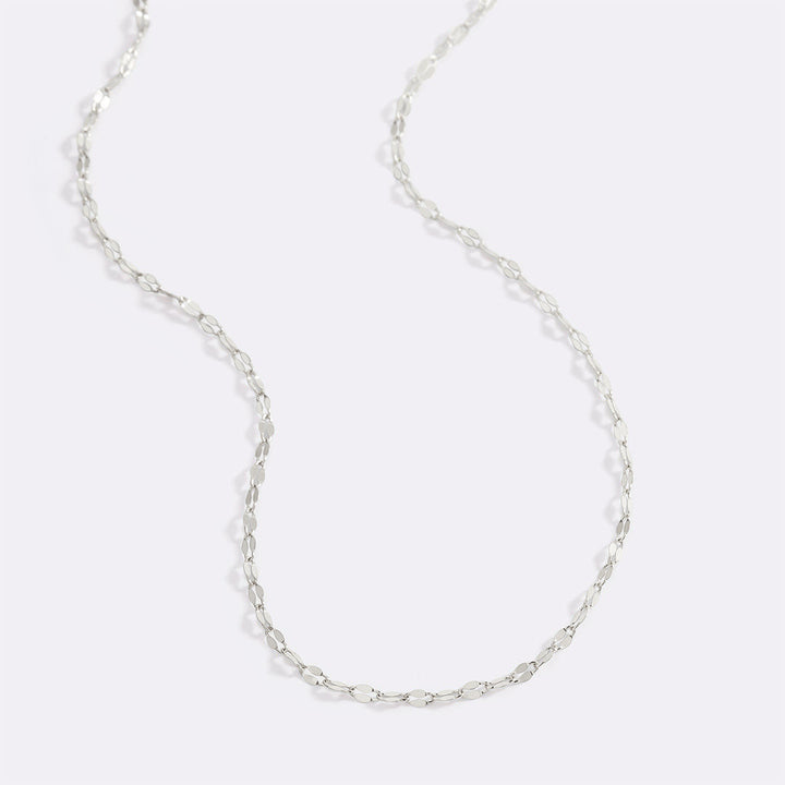 Delicate Oval Link Necklace
