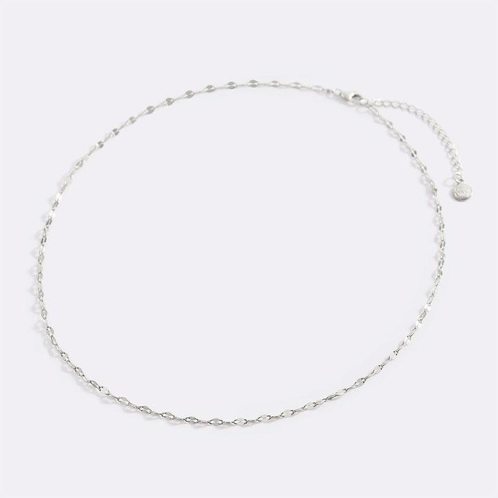 Delicate Oval Link Necklace