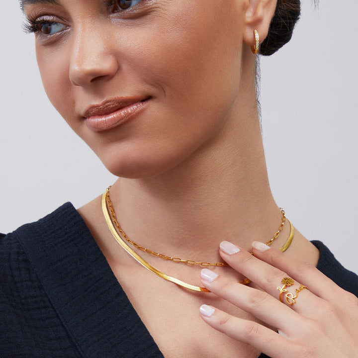 Slim Paperclip Chain Necklace