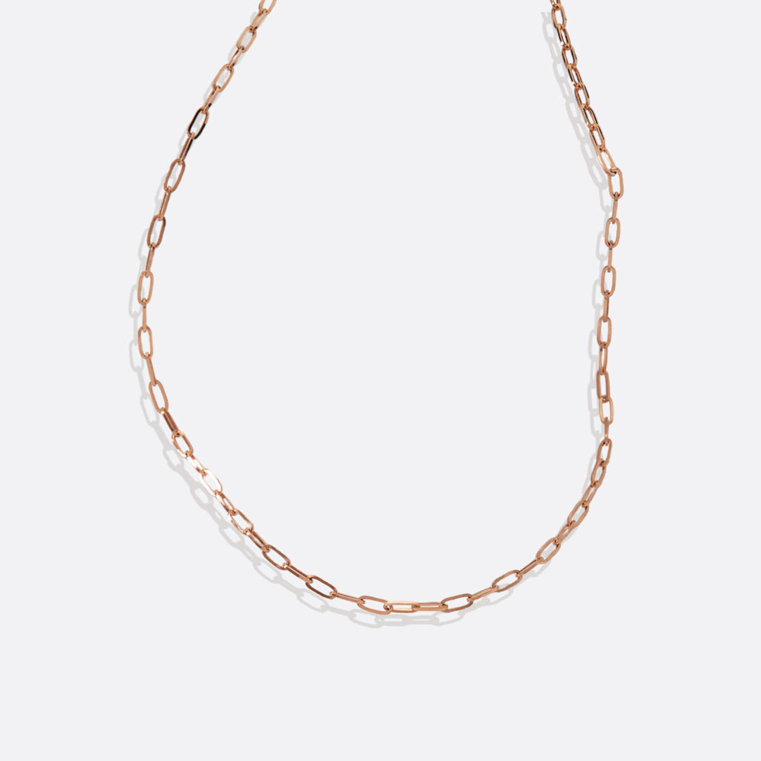 Slim Paperclip Chain Necklace