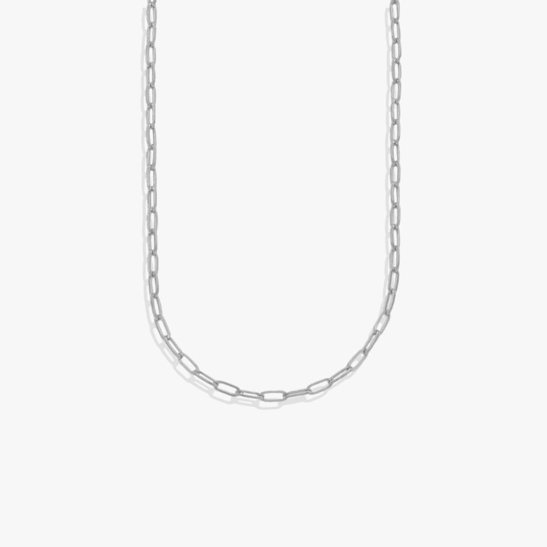 Slim Paperclip Chain Necklace