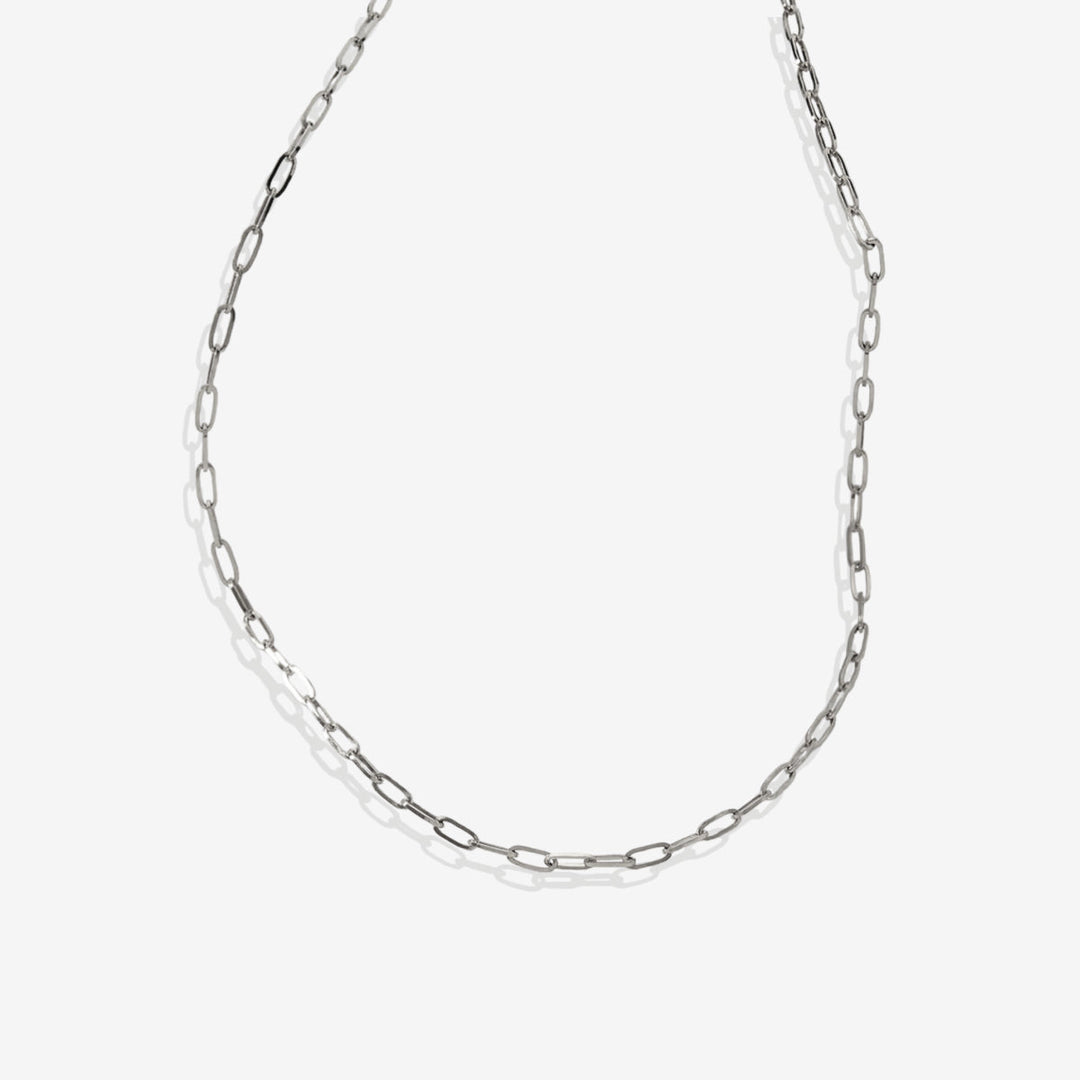 Slim Paperclip Chain Necklace
