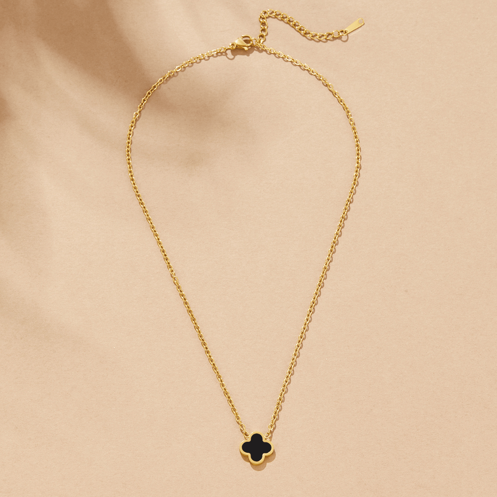 Black Clover Necklace