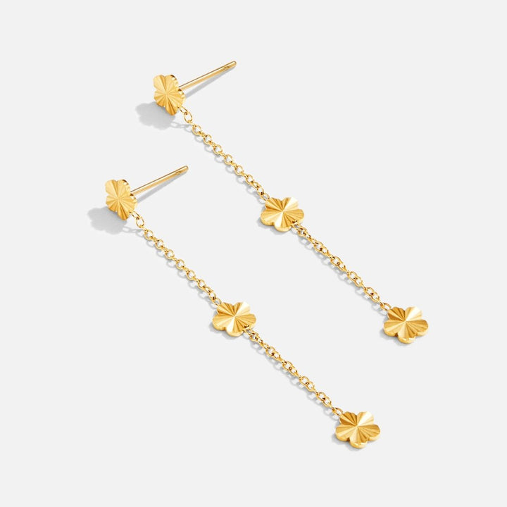 Flower Power Petal Drop Earrings