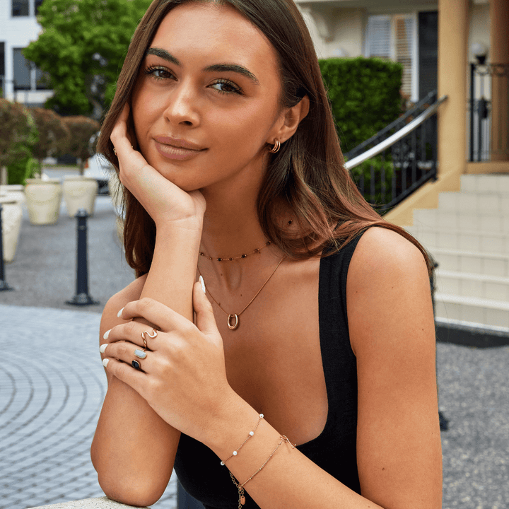 Golden Horseshoe Necklace