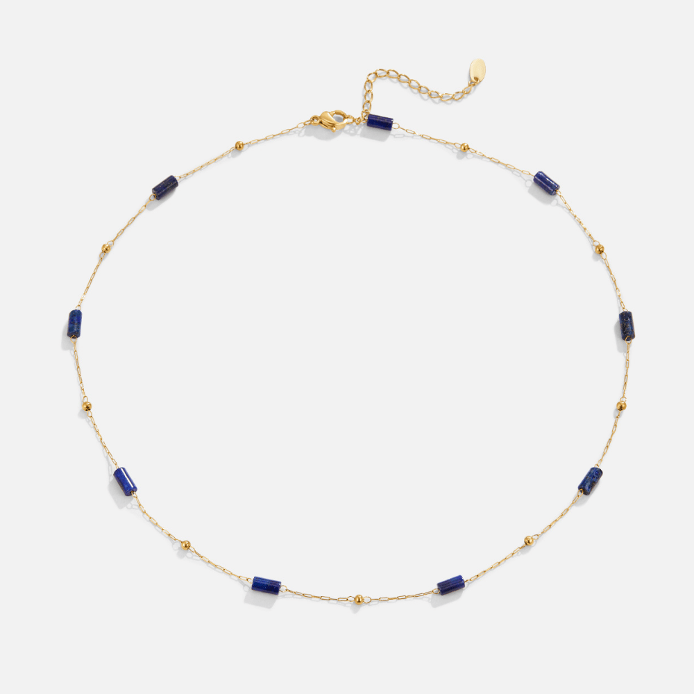 Lapiz Lazuli Bead Necklace
