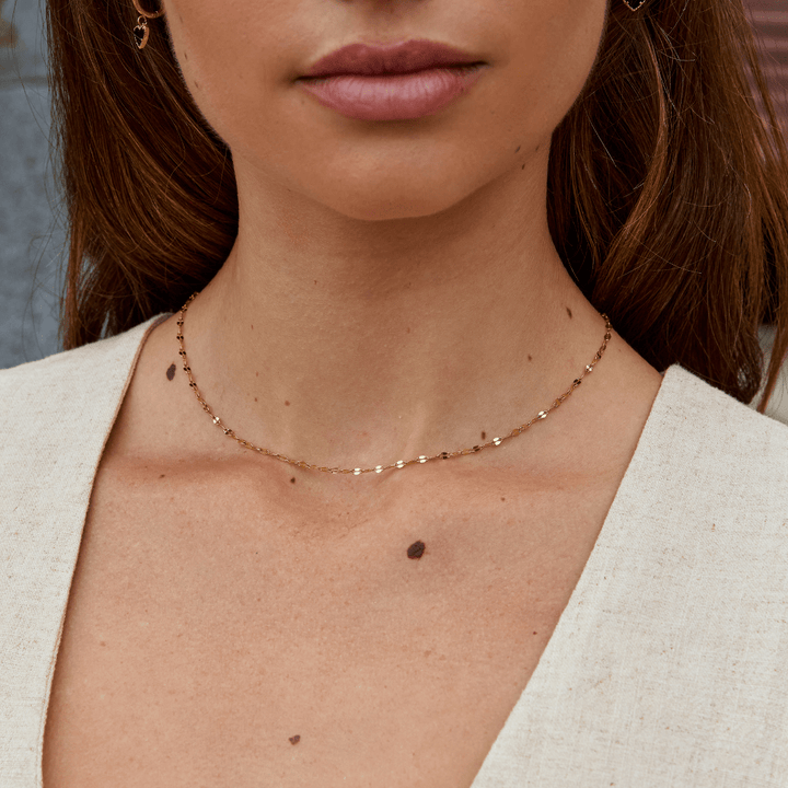 Leila Gold Chain Necklace