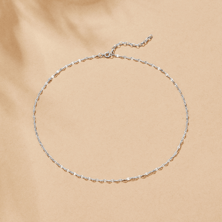 Leila Silver Chain Necklace