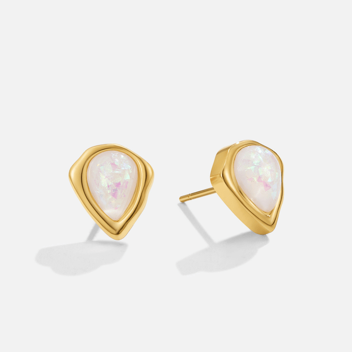 Lily Opal Stud Earrings
