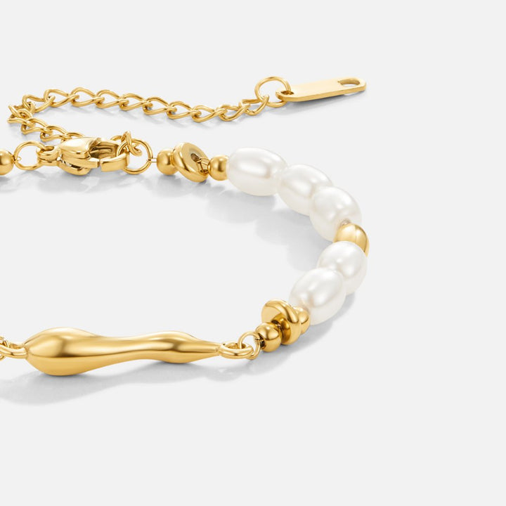 Love Freshwater Pearl Bracelet