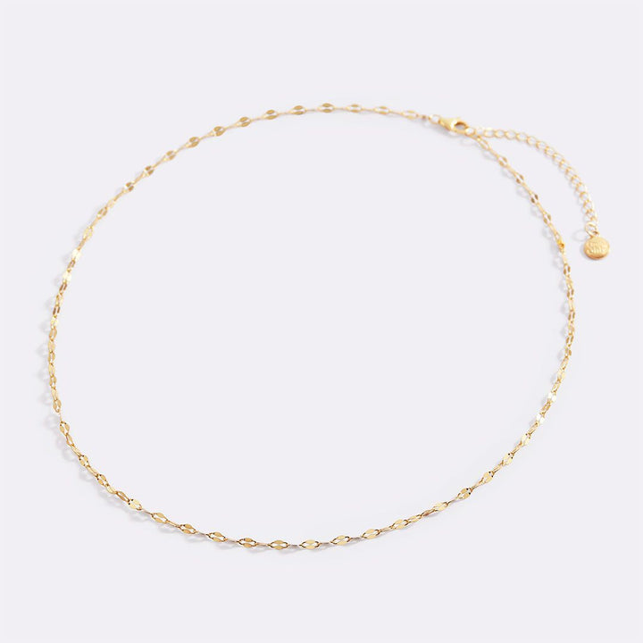 Delicate Oval Link Necklace