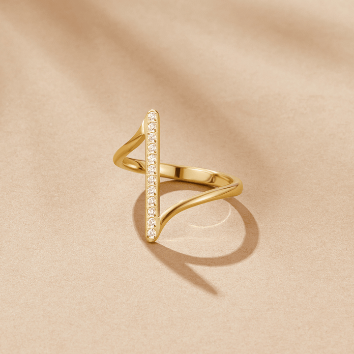 Mila Twisted Gold Ring