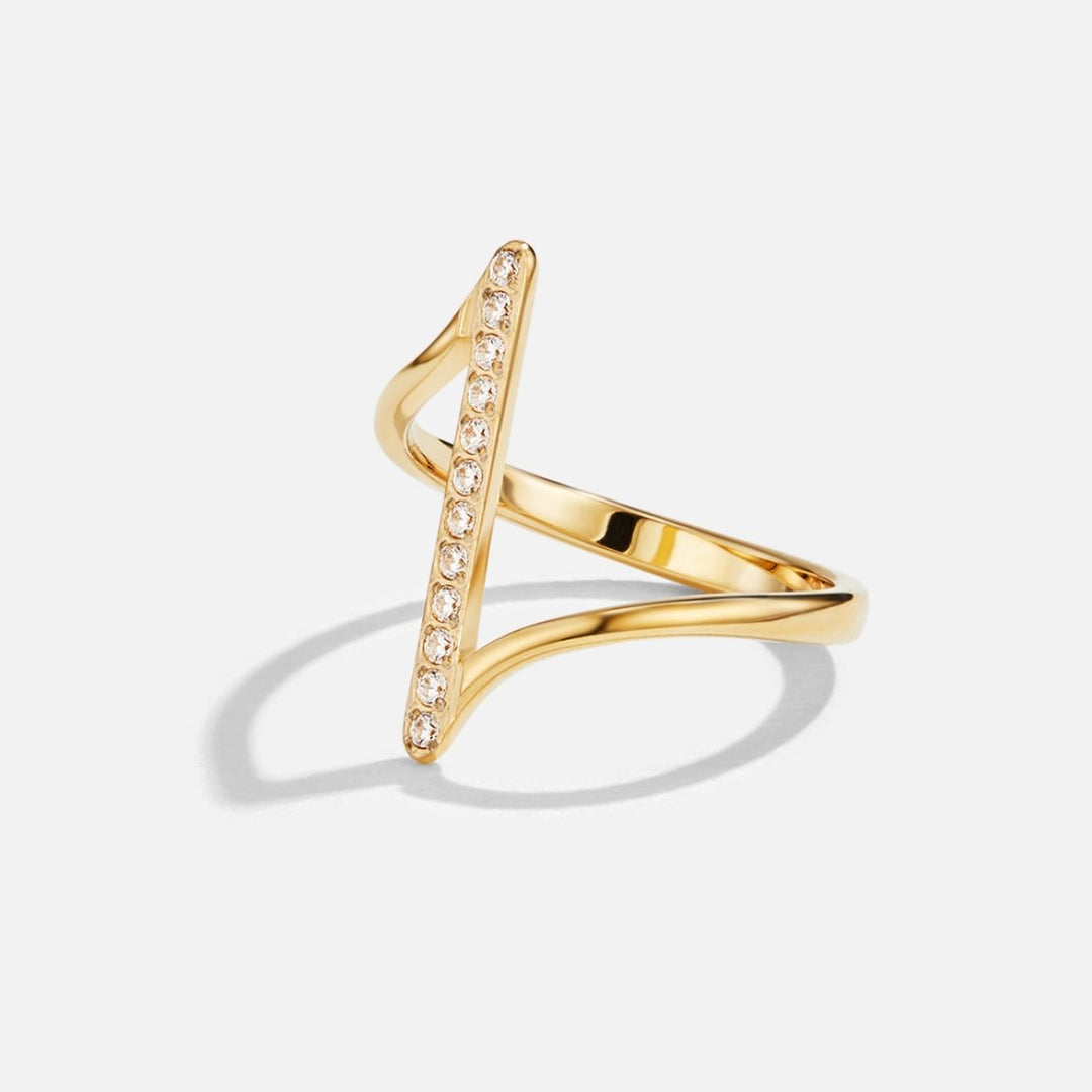 Mila Twisted Gold Ring