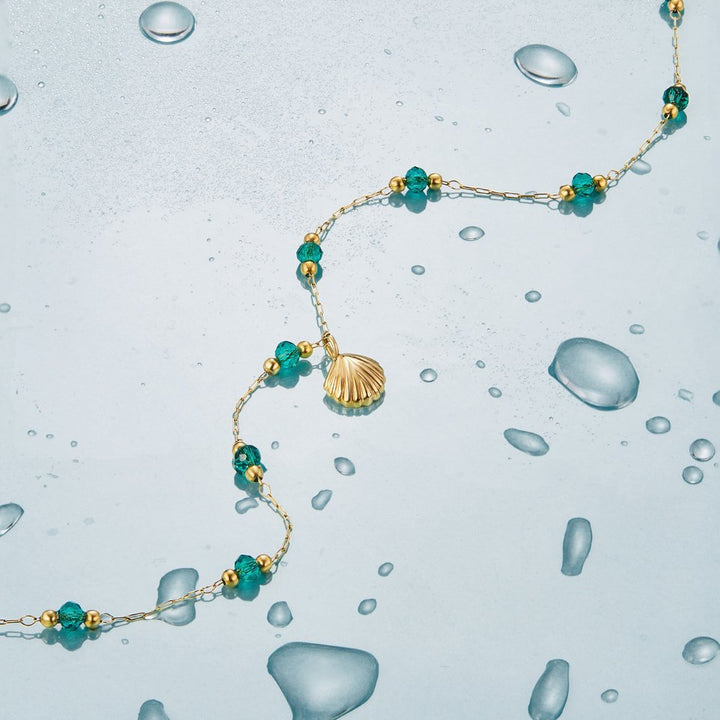 Ocean Lover Shell & Bead Necklace Set