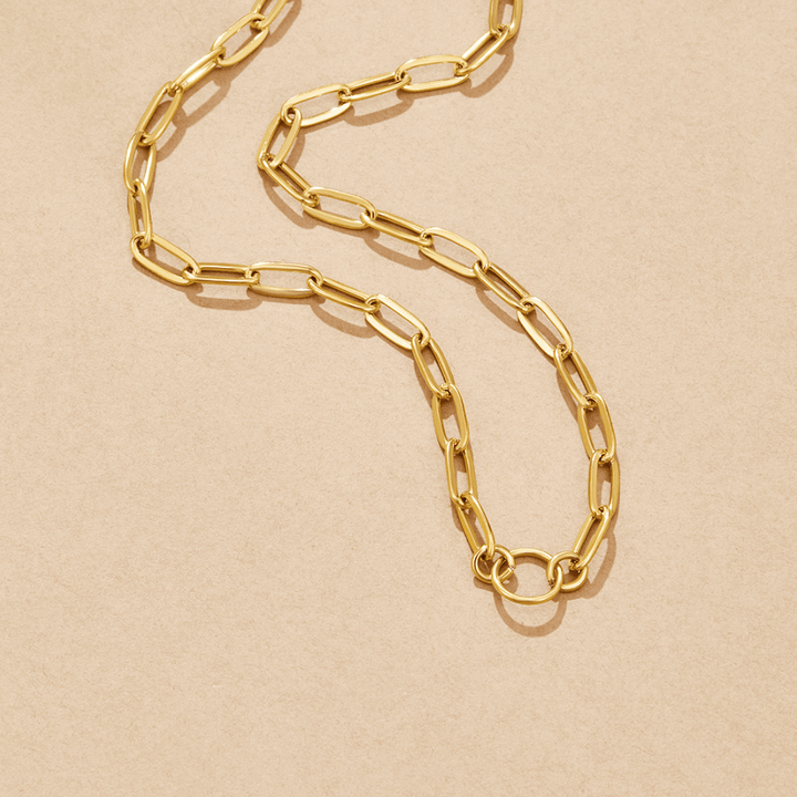 Pia Chain Link Charm Necklace