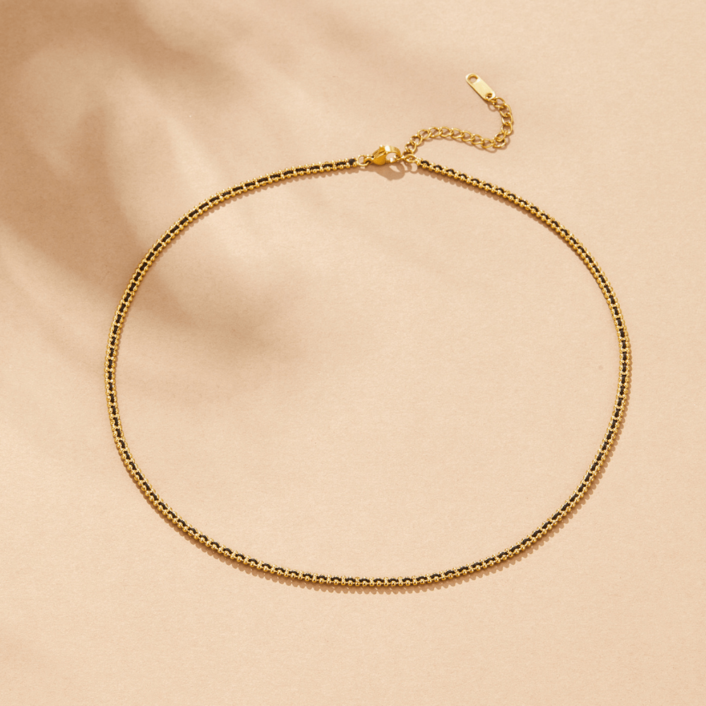 Sofia Bead Chain Necklace