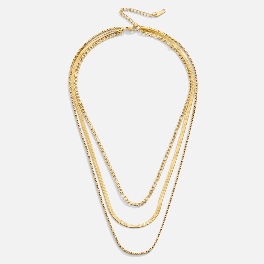 Vienna Layered Chain Necklace