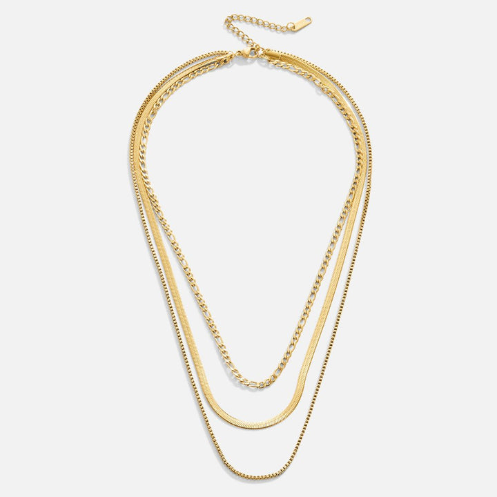 Vienna Layered Chain Necklace
