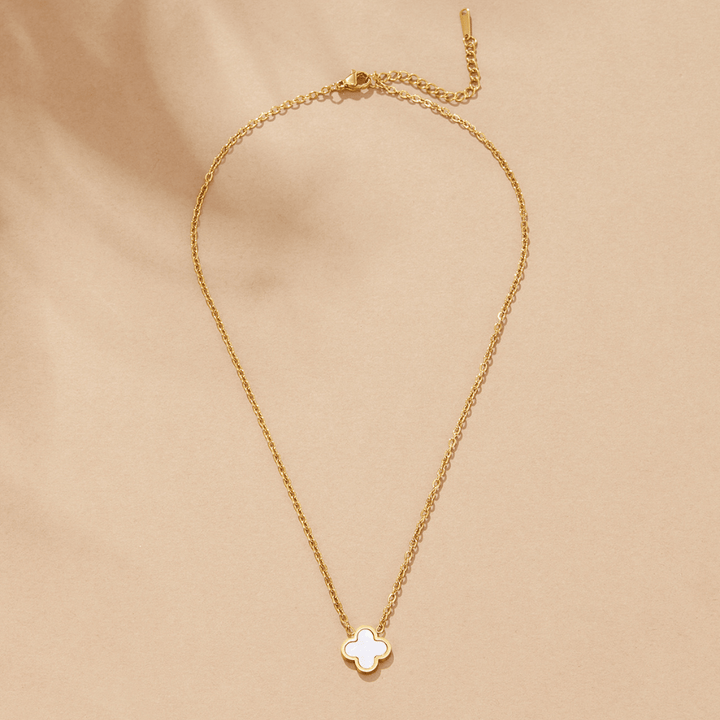 White Clover Necklace